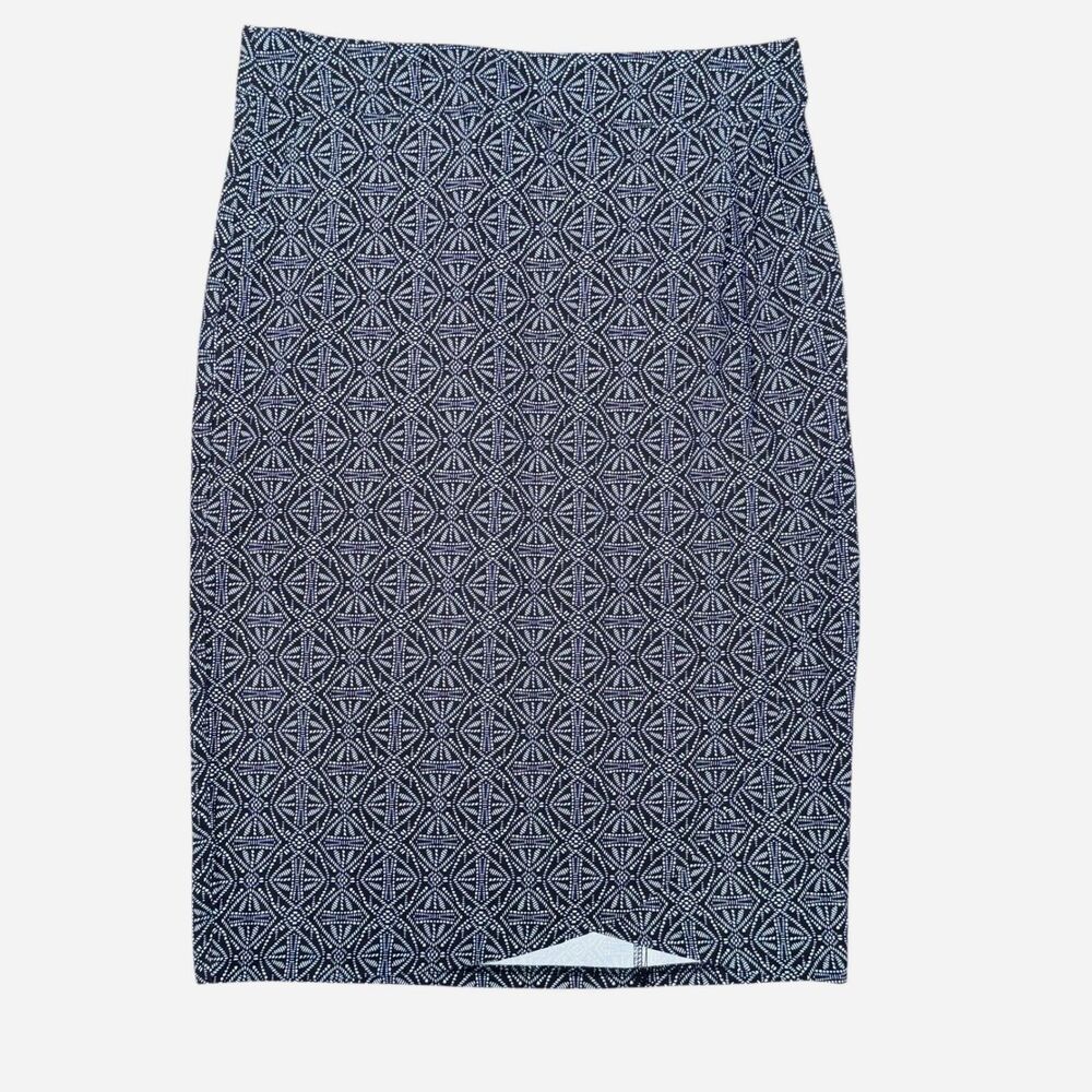 RipSkirt Hawaii Wrap Midi Skirt Size Large Length 3 Black Batik travel Beach EUC